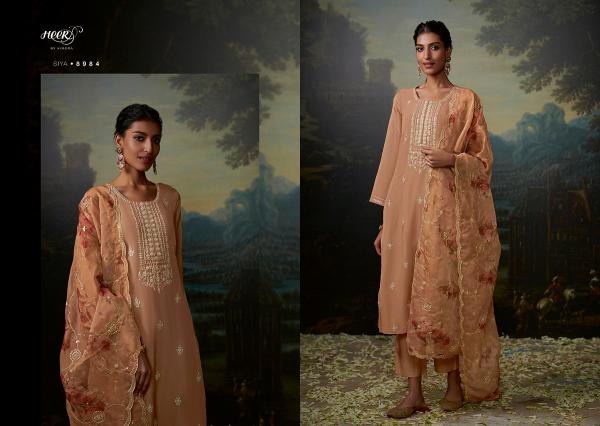 Kimora Heer Siya New Fancy Cotton Designer Salwar Suit Collection